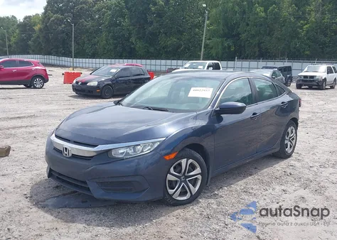 2017 Honda Civic Lx from USA, damaged, VIN 19XFC2F5XHE058782
